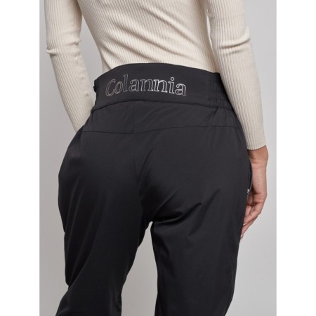 Trousers insulated sports female winter, size 46, black color-9