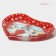 Glass Serving Dolyana "Heart. Cats ", 25 × 21 × 2.3 cm
