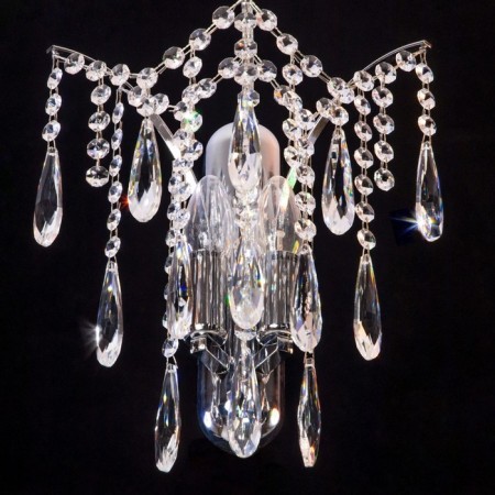 Sconces Citilux "Selena" CL302320, 26x30 cm, 2x40W, E14, color gray color-2