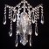 Sconces Citilux "Selena" CL302320, 26x30 cm, 2x40W, E14, color gray color