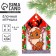 Christmas tree toy New Year's "Deer", for the New Year, 5.6 x 8 cm