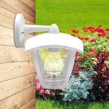 Lamp Garden Era E27, IP44, 40W, 164x192x223 mm, white