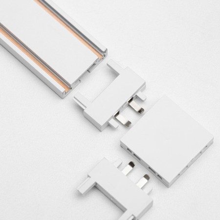 Connector ultra-shaped G-shaped white 3.6x3.6x0.6 cm-3