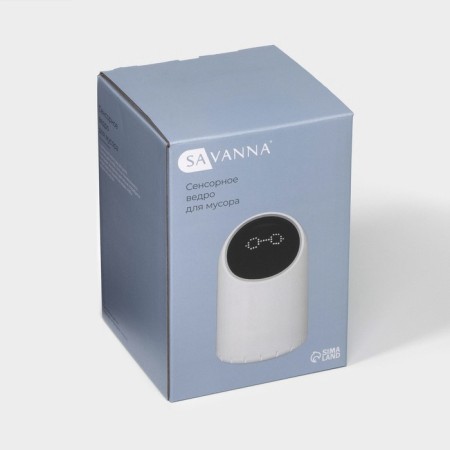 Garbage bucket Savanna desktop, 2 l, white color-9