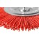 Disc "bison" 35161-100_z02, nylon, abrasive coating, 100 mm