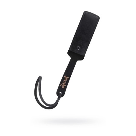 Paddle hard Pecado BDSM, leather and wood, black color