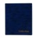 Album for coins on rings, optima format 230 x 265 mm Calligrata, includes up to 20 sheets, covering artificial leather, blue