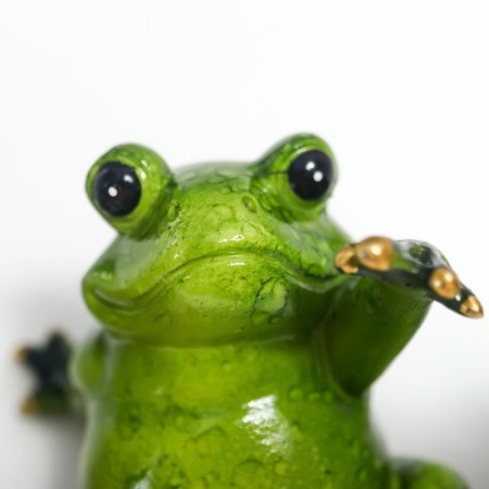 Souvenir Polystone Lac "Frog - Greeting" MIX 8x6x8 cm-1