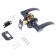 Standard latch 8510 bk BL, black color, fix