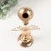 Summary metal per 1 candle "Golden section" d = 2-6 cm 8x8x27 cm