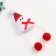 Domestica-pound for cats with a bell "Snowman", 40 cm