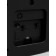 The clock is a boil room, on batteries, 14 x 12.8 x 4.5 cm, dial 13.5 x 11.6 cm