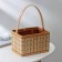 Basket for storage of the shares Nature, 19 × 14 × 12, bamboo