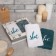 Set of towels "She & He" 35x50 cm-2 pcs, 100% cotton, 350 g/m2