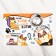 Rug for a bowl “I want so much food”, 43x28 ​​cm