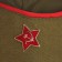 Карнавальный костюм для девочки «Военный», платье, ремень, пилотка, рост 104–110 см