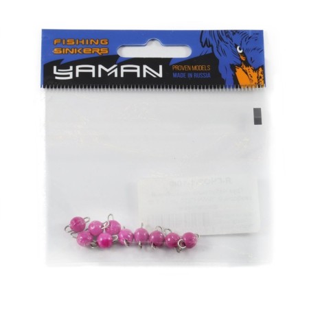 Cargo Cheburashka painted collapsible Yaman 10 pcs., 1 g, purple-4