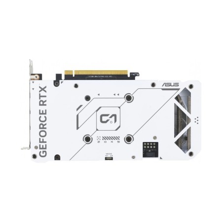 The ASUS PCI-E 4.0 Dual-RTX4060-O8G-WHITE NVIDIA GeForce RTX 4060 8GB 128bit GDDR6 2 106496-4