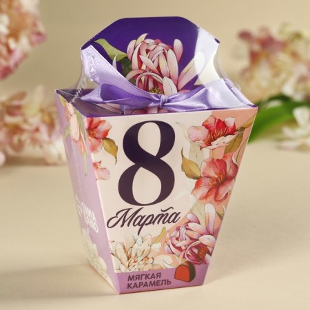 Confles "March 8" in a box-fool, 60 g-4
