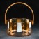 Ice bucket glass "Caillin", 2.6 l, 20 × 10.5 cm
