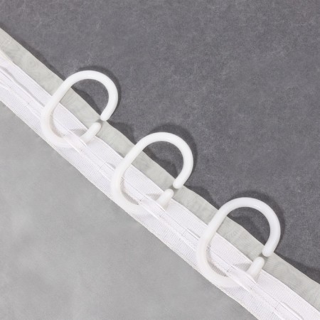 Oval ring for cornice, 46 × 30 mm, white color-1