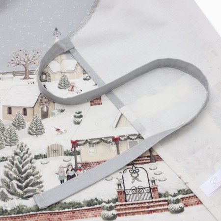 Apron Ethel "Let it Snow" 60x70 cm, 100% cotton, sarzha 190 g/m2-6
