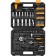 Professional set of tools for auto DKO DKAT121 in a suitcase, 121 subject