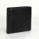Male purse for magnet, clip for bills, separation for SIM cards, black color