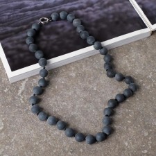 Beads Shar No. 10 through the Shungit node, 45 cm