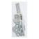 Reinforced rod, tundra, DIN 976 M12x100 2 pcs set, white zinc 2 pcs