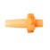 Fitting, external thread 1/2 ", under the hose 3/4" (19 mm) - 1 "(25 mm), the connective compound" Bayonet ", plastic