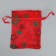 Bag gift organza "Stars", 10 x 12 cm +/- 1.5 cm, New Year