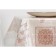 MEIWA tablecloth, 122 x 152 cm, roll 10 pcs, white/red color