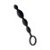 Anal chain Toyfa A-Toys S, silicone, black color, 19.5cm