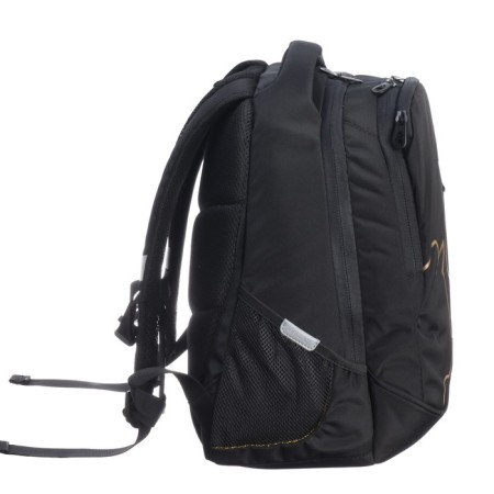 Youth backpack 40 x 29 x 20 cm, Grizzly, ergonomic back, laptop department, black-3