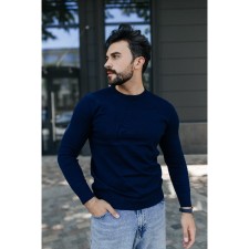Jumper male ise, size 56, dark blue color
