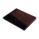 Notepad A6, 80 sheets in the cage "Leather", solid cover, glossy lamination, offset block