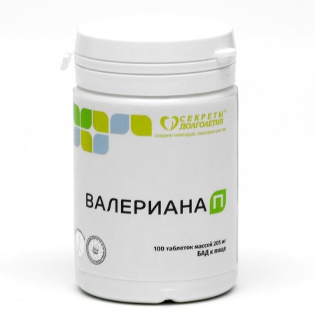Valerian p parafarm, 100 tablets of 205 mg-1