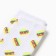 Men's socks "Burgers" size 41-44 (27-29 cm), white