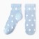 Women's socks Mini Trend, color light blue, size 39-41 (25-27)