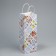 Gift package for a bottle, packaging, "festive", white craft, 13 x 36 x 10 cm