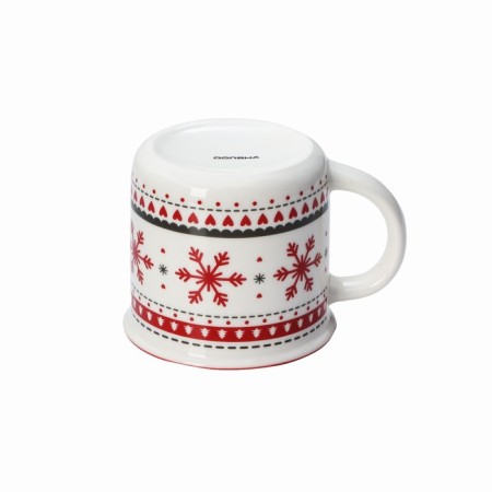 Porcelain shade mug "New Year. Snowflakes ”, 380 ml-2
