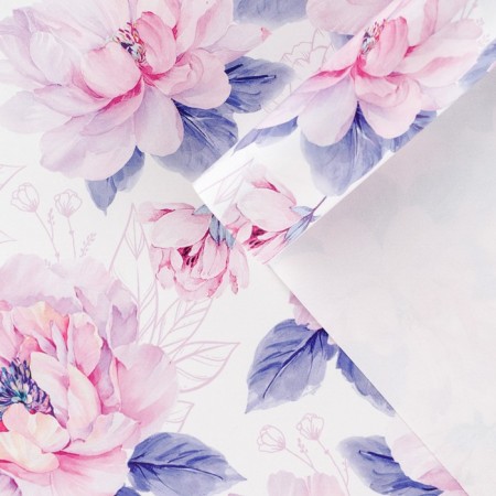 Paper Glossy Paper "delicate flowers", 70 x 100 cm-3