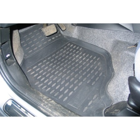 Rugs in the salon Honda Jazz 2001-2008, 4 pcs. (polyurethane)-1