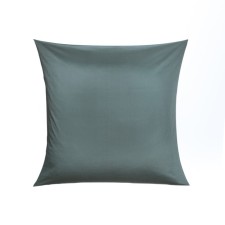 Pillowcase Mona Liza, size 70x70 cm, dark green color