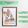 Photo frame 30x40 cm plastic 280 brass (20/360)