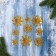 Stick on glass "Snowflakes Shine" (set 9 pcs) 18.5x18.5 cm, gold