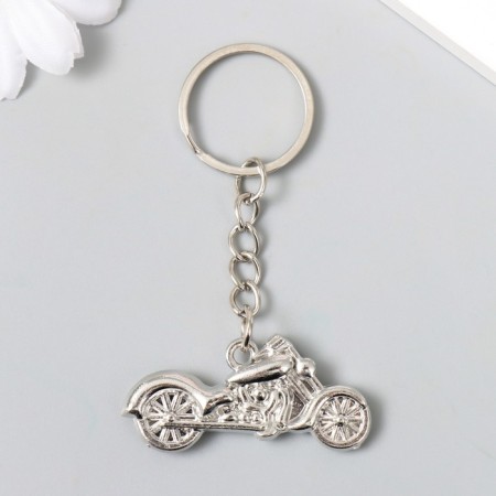 Trick Metal "Sports motorcycle" silver 4.5x2.2 cm
