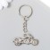 Trick Metal "Sports motorcycle" silver 4.5x2.2 cm
