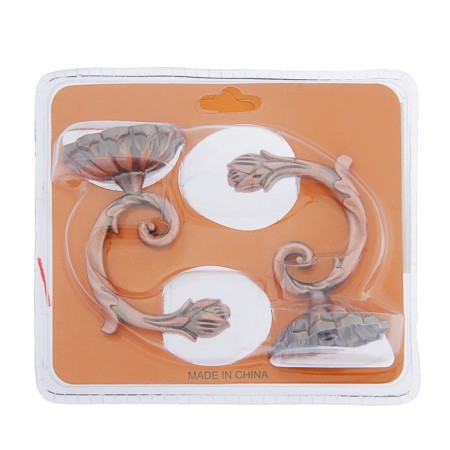 Hook for the curtains "tundra" ks006, one -rod, color copper-2